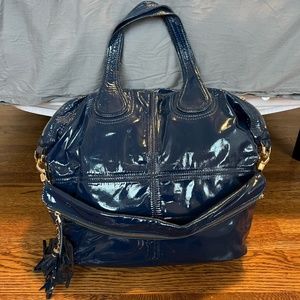 Paolo Iantorno Navy Blue Bag. Retails for $150.